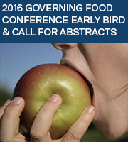 Upcoming Conferences: Governing Food