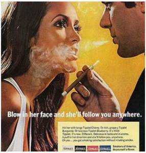 old tobacco ad