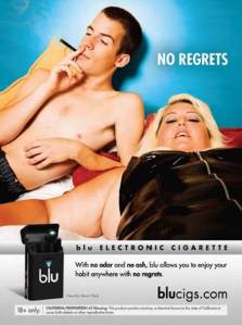 recent e-cigarette ad